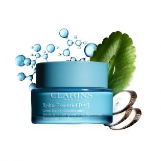 Hydra-Essentiel Light Moisturizer cù Doppiu Acid Ialuronicu