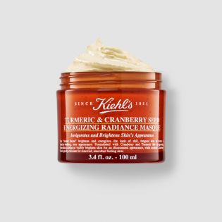 Masque éclatante énergisante à la curcuma et aux graines de cranberry