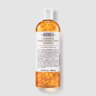 Toner sans alcool à l'extrait d'herbes de Calendula