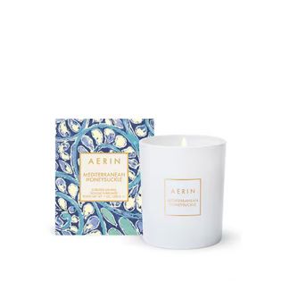 Bougie parfumée au chèvrefeuille méditerranéen AERIN