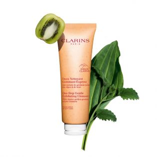 Detergente esfoliante delicato in un passu