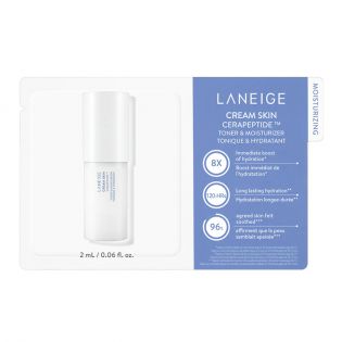 Crema tonica e idratante per la pelle Cerapeptide (2 ml)