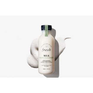 Detergente per u latte per u corpu