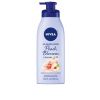 Lotion à l'huile à la fleur de pêche et à l'huile d'avocat
