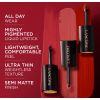 Rouge à lèvres liquide semi-mat L'Absolu Rouge Drama Ink